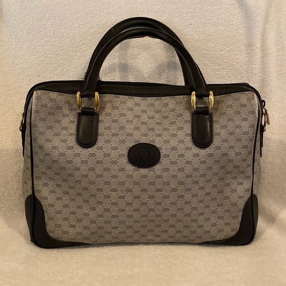 Gucci Handbags - Gucci vintage navy satchel